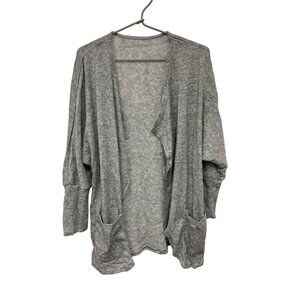 Heather Grey Flyaway Cardigan